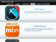 Tablet Screenshot of lookingwestapps.com